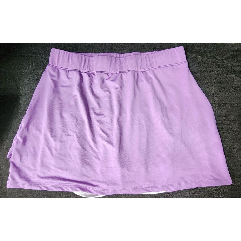 Court Haley Skort Womens‎ Size XL Purple Pockets Elastic Waist Tennis Golf NWOT